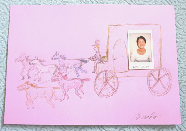 一期生、雅子さんの馬車
