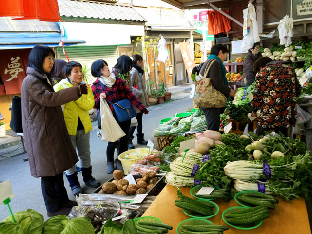 新鮮な野菜が手に入るって素敵!