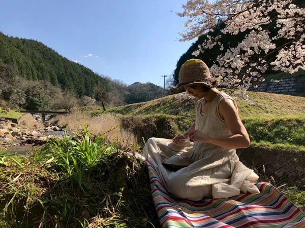 桜の木の下のひととき